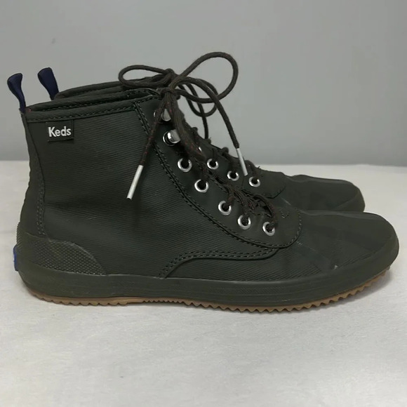 Keds Women's Scout Boot Splash Twill Green
Water Resistant Size 6.5 - Picture 7 of 9